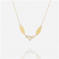 Halskette Zag Bijoux Dame in Stahl SNS27639-01WHT